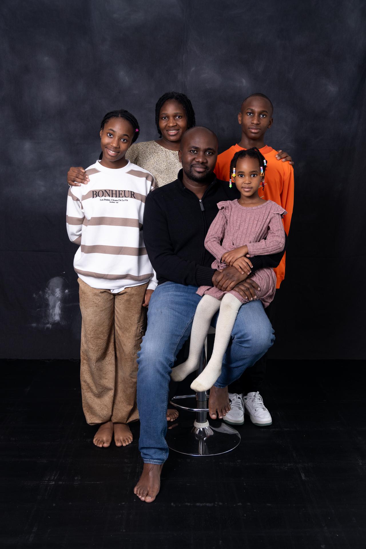 Studio portrait